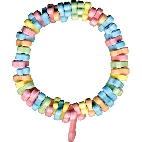Rainbow Penis Candy Necklace by Hott Products - Bachelorette and Bucks