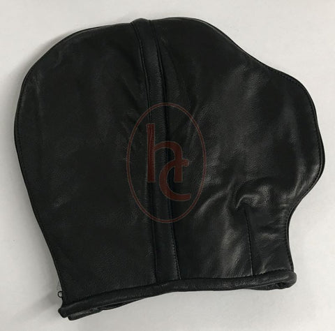Bondage Hood With Zipper Face by Hell's Couture - Bondage Hoods