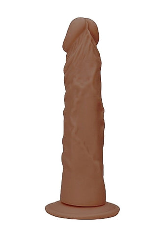 Realrock Skin Dildo Brown by Shots Toys - Realistic Dildos