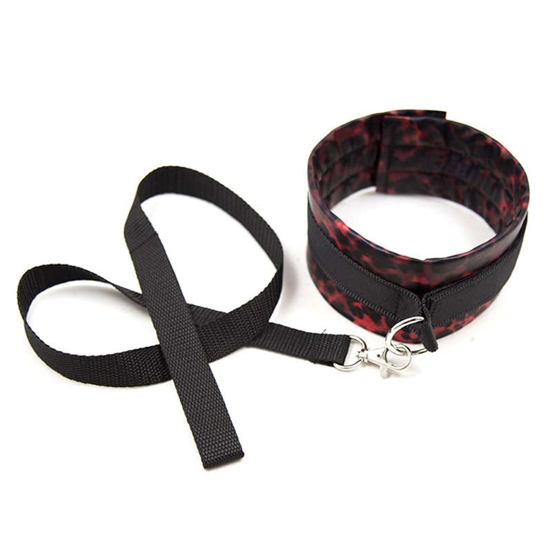 Red Leopard Bondage Kit - - Sex Kits