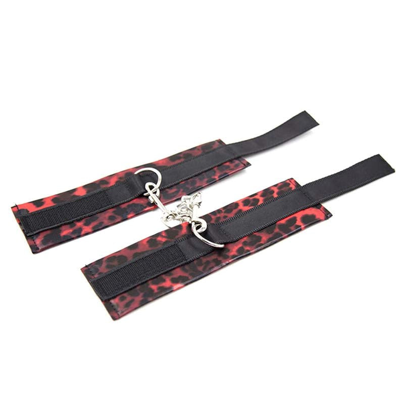 Red Leopard Bondage Kit - - Sex Kits