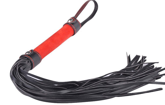 RednBlack Flogger with Soft Handle - - Whips And Crops