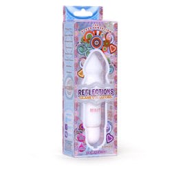 Reflections Beauty Glass Dildo by Doc Johnson - Glass Sex Toys