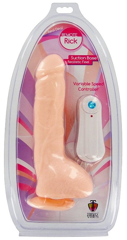 Remote Rick Vibrating Dildo - - Realistic Dildos