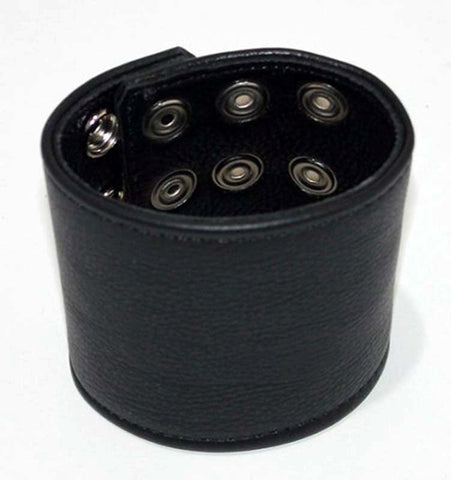 Restrained Elegant Leather Wrist Band Bondage Restraints - Cuffs and Restraints