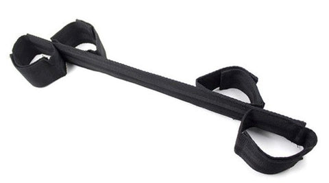 Rigid Bondage Bar with Cuffs 50 cm by BDStyle - Spreaders and Hangers