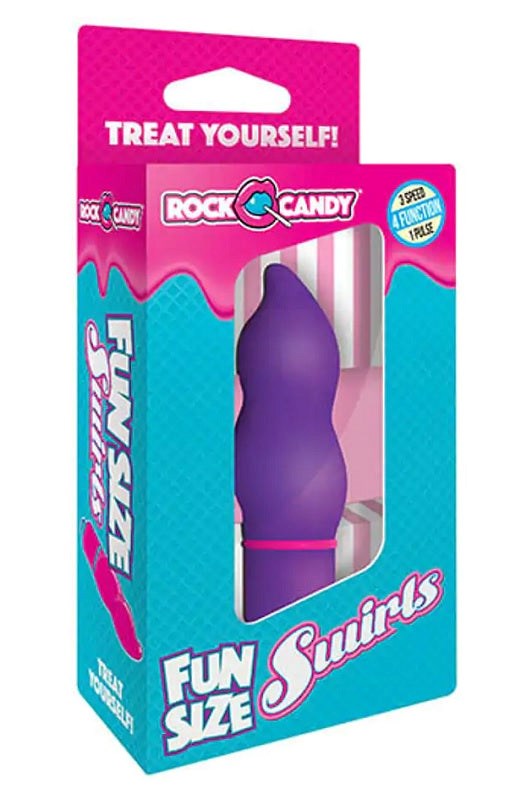 Rock Candy Fun Size Swirls - - Bullet Vibrators