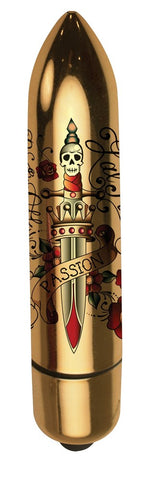 Erotic Ink Deadly Passion Vibrator by Rocks Off - Waterproof Vibrators