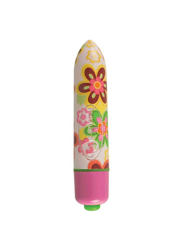 Rocks Off Flower Power 7 Speed 80mm - - Novelty Vibrators