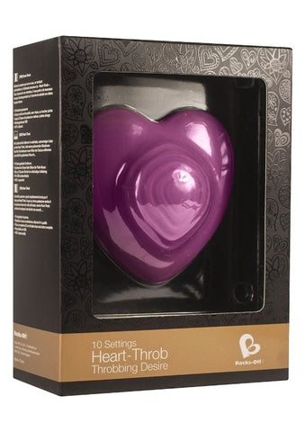 Heart Throb Personal Massager Silicone by Rocks Off - Personal Massagers