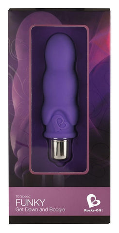 Mini Mates 10 Speed Funky Waterproof by Rocks Off - G-Spot Vibrators
