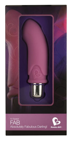 Mini Mates Fab Vibrator Silicone by Rocks Off - G-Spot Vibrators