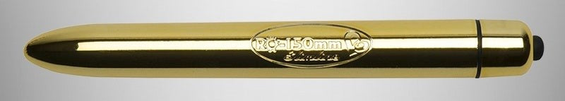 Rocks Off RO 150mm Slimline 10 Speed Gold - - Waterproof Vibrators