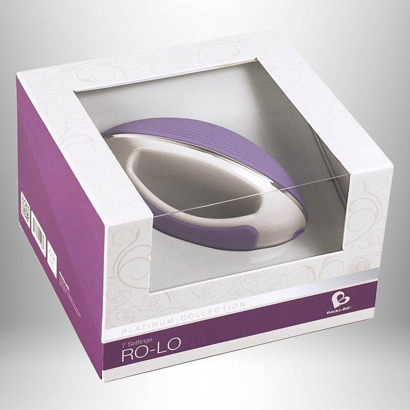 Rocks Off RO-LO White/Purple - - Luxury Sex Toys