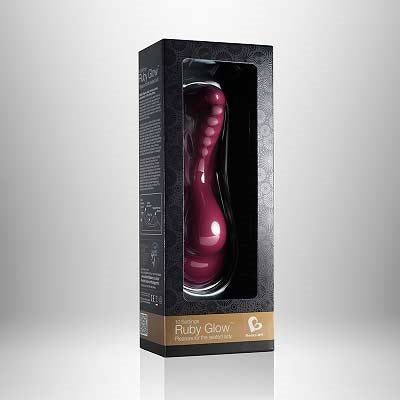 Ruby Glow G-Spot Vibrator Hands-Free by Rocks Off - G-Spot Vibrators