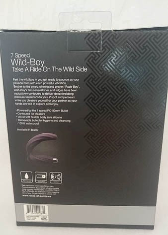 Wild Boy P-Spot Vibrator 6.5 inches by Rocks Off - Prostate Toys