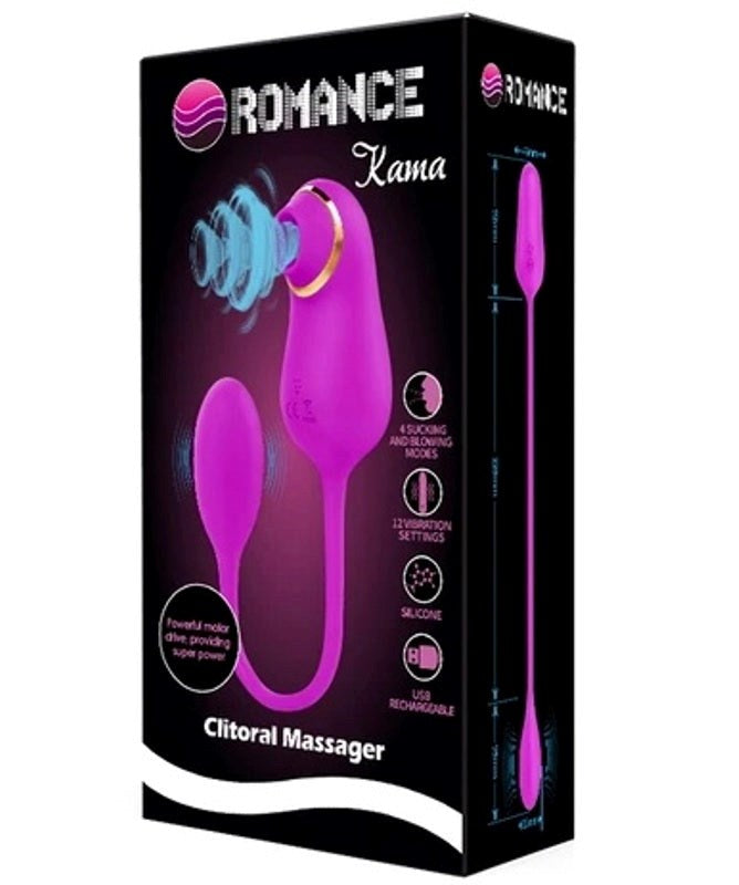 Romance Kama Clitoral and G-Spot Massager - - G-Spot Vibrators