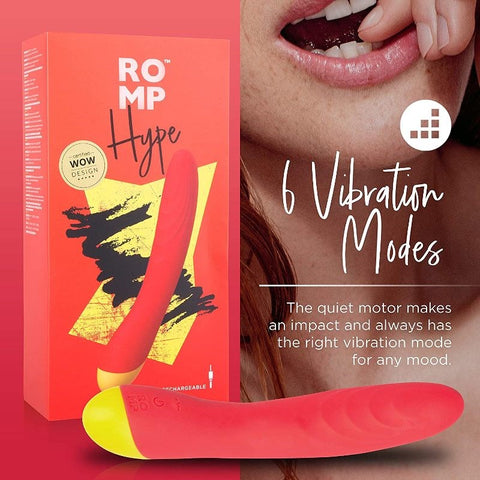 ROMP Hype G-Spot Vibrator by Lovehoney - Waterproof Vibrators