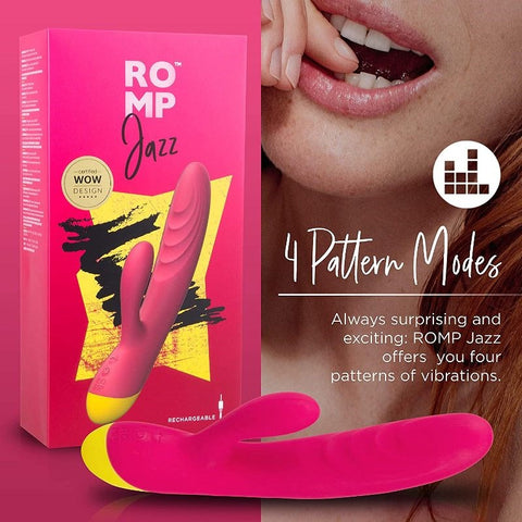 ROMP Jazz Rabbit Vibrator by Lovehoney - Rabbit Vibrators