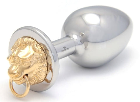 Rosebuds Luxe Lion Flash Gold Medium by Rosebuds Jewelry - Steel Sex Toys