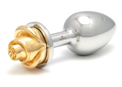 Luxe Rose Flash Gold Medium by Rosebuds Jewelry - Steel Sex Toys