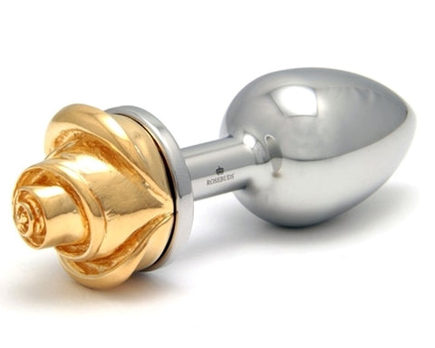 Luxe Rose Flash Gold Medium by Rosebuds Jewelry - Steel Sex Toys