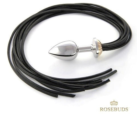 Rosebuds Whipbud Stainless Steel by Rosebuds Jewelry - Whips And Crops
