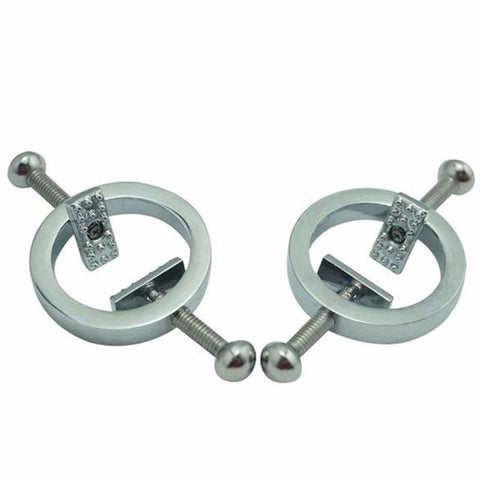 Round Vice Nipple Clamps by BDStyle - Breast and Nipple Toys