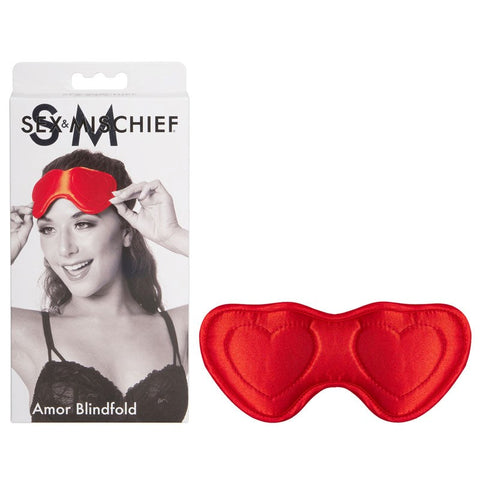 Sex & Mischief Amor Blindfold Padded Blindfold - Masks And Blindfolds