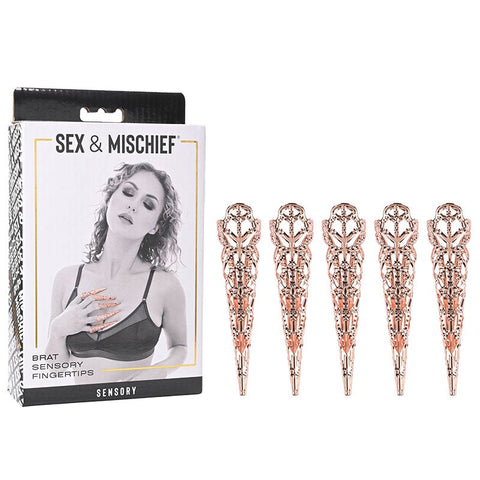 Sex and Mischief Brat Sensory Fingertips Whip - Whips And Crops
