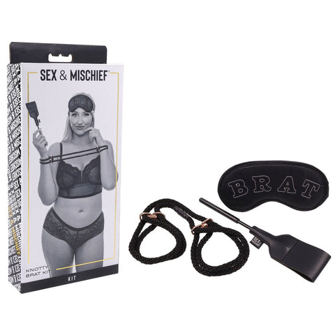 Sex and Mischief Knotty Brat Bondage Kit by Sportsheets - Bondage Kits