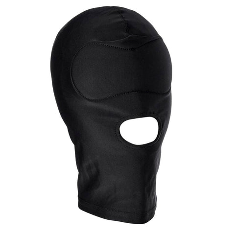 Sex & Mischief Shadow Hood with Mouth Opening - Bondage Hoods
