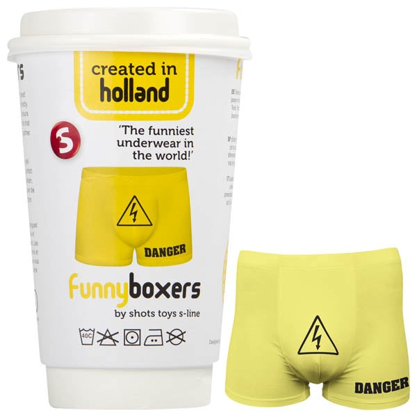 S-Line Funny Boxers Danger - - Jocks and G-Strings