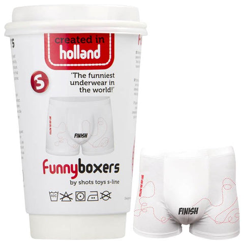 S-Line Funny Boxers Finish by Shots Toys - Jocks and G-Strings