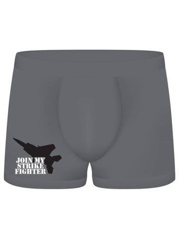 S-Line Funny Boxers Join My Strike Fighter by Shots Toys - Jocks and G-Strings