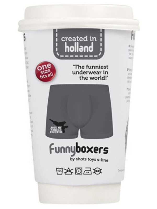 S-Line Funny Boxers Join My Strike Fighter - - Jocks and G-Strings