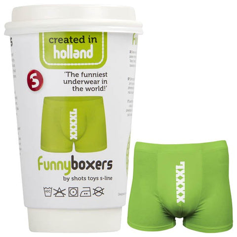 S-Line Funny Mens Boxers by Shots Toys - Fancy Dress Ups