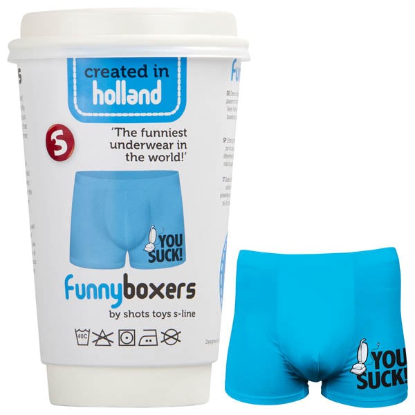 S-Line Funny Boxers You Suck - - Jocks and G-Strings