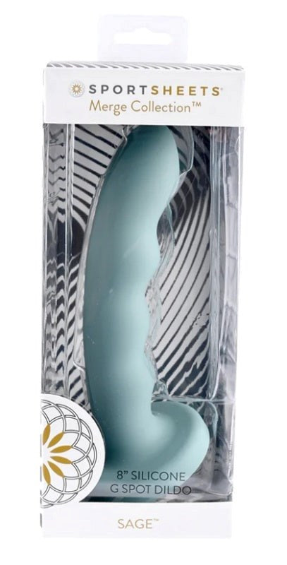 Sage - 8 in. Suction Cup - - Non-Realistic Dildos