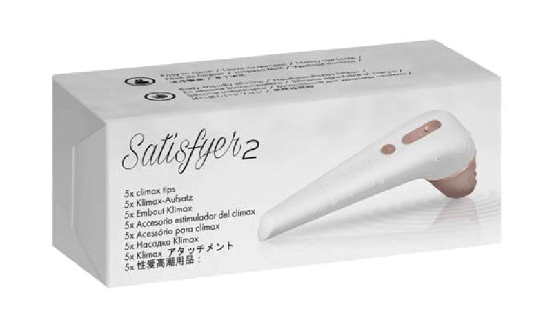 Satisfyer 2 Climax Heads 5 Pack - - Vibrator Accessories