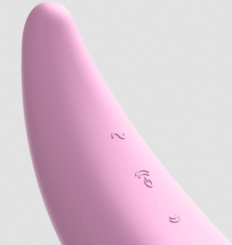 Curvy 3 Incl. Bluetooth And App Clit Vibrator by Satisfyer - Clit Ticklers and Pulsators