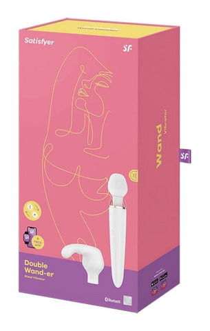 Double Wand-er App Controlled Body Wand Massager - Body Wands