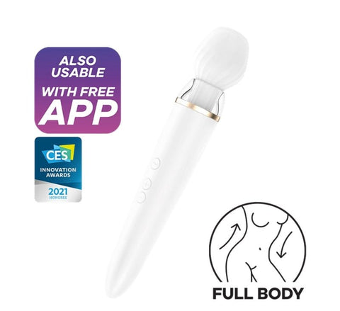 Double Wand-er App Controlled Body Wand Massager - Body Wands