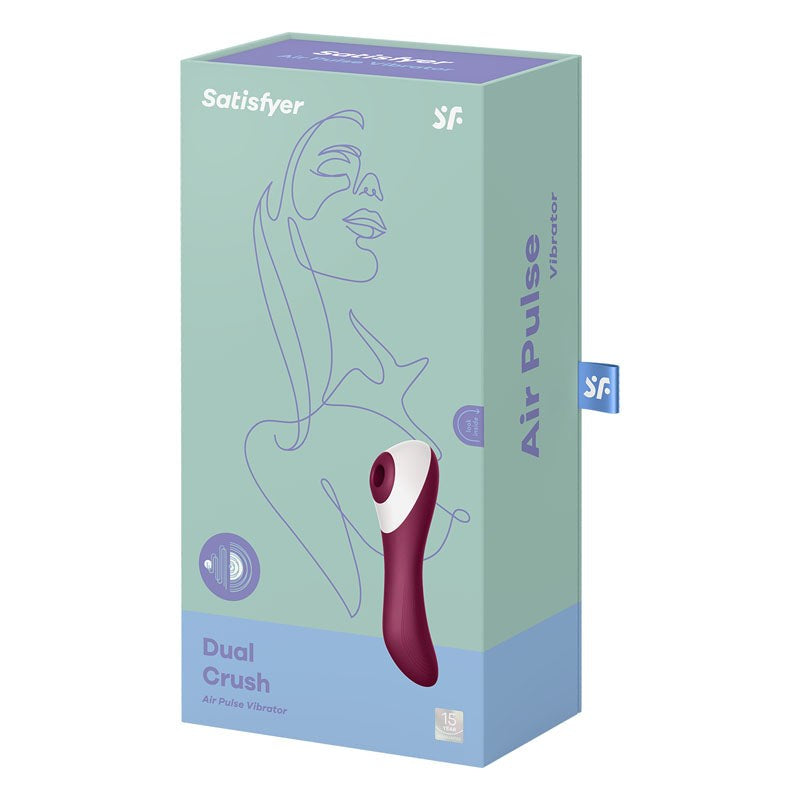 Satisfyer Dual Crush - - Clit Ticklers and Pulsators