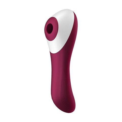 Dual Crush Air Pulse Clitoral and G Spot Vibrator - Clit Ticklers and Pulsators