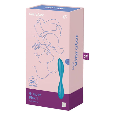 G-Spot Flex 1 Bendable Silicone Vibrator by Satisfyer - G-Spot Vibrators