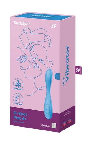 G-Spot Flex 4 USB Rechargeable Vibrator with App Control - Remote Control Vibrators