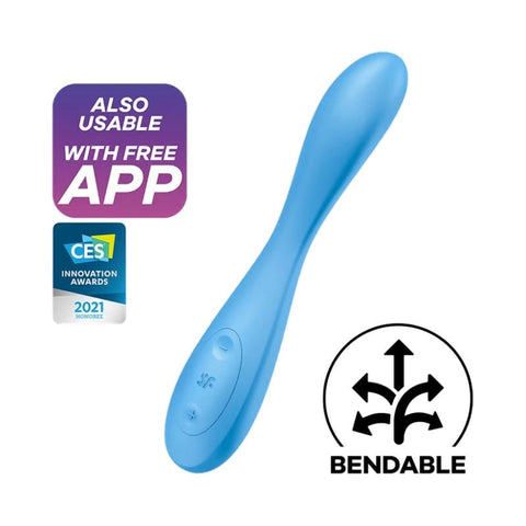 G-Spot Flex 4 USB Rechargeable Vibrator with App Control - Remote Control Vibrators