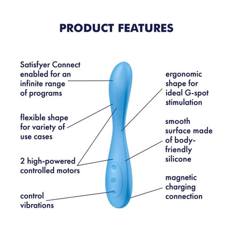 G-Spot Flex 4 USB Rechargeable Vibrator with App Control - Remote Control Vibrators
