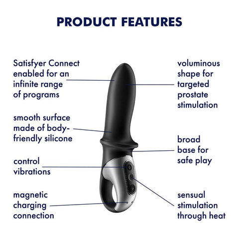 Hot Passion Connect App Remote Vibrator by Satisfyer - Remote Control Vibrators